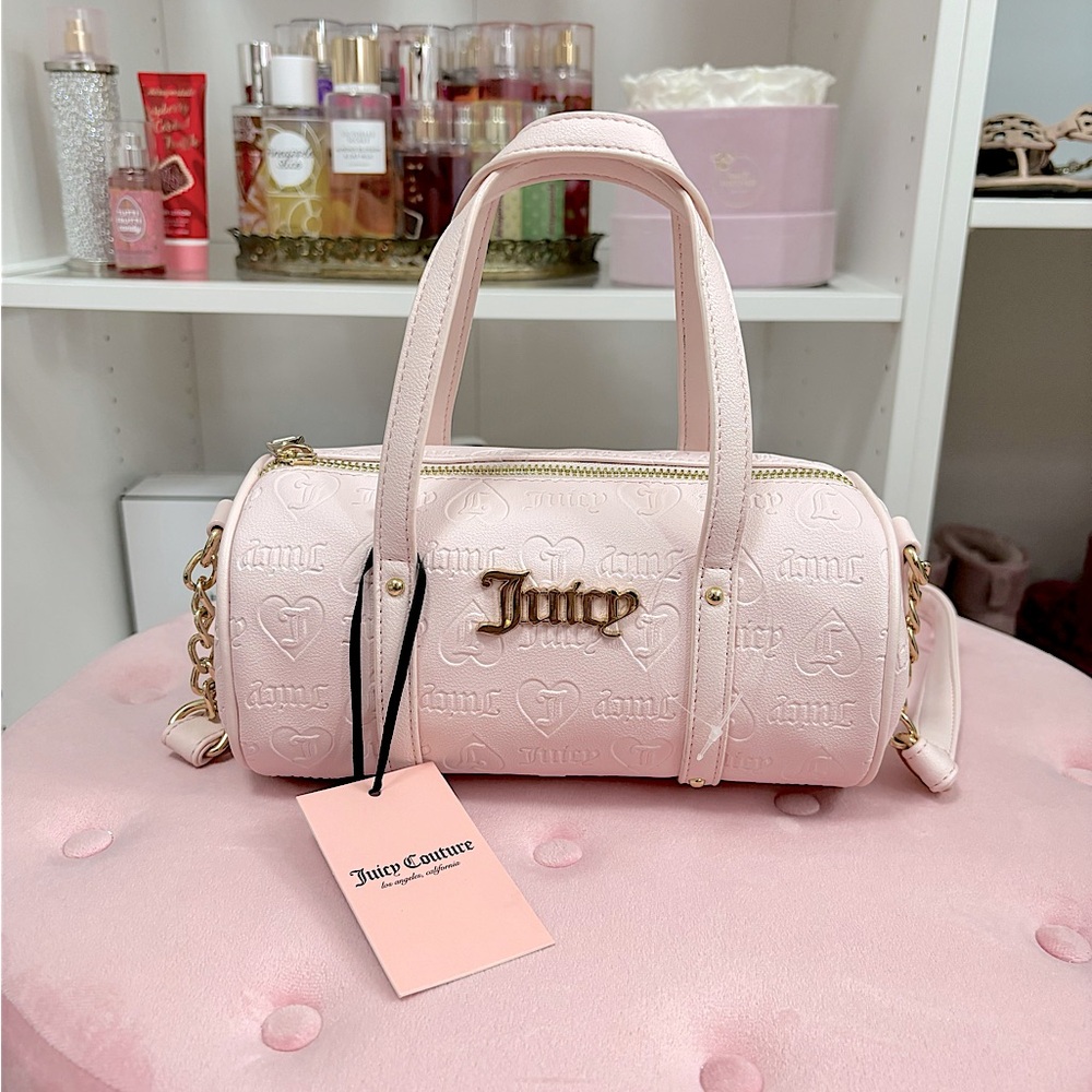 Juicy Couture NWT best sellers mini barrel purse